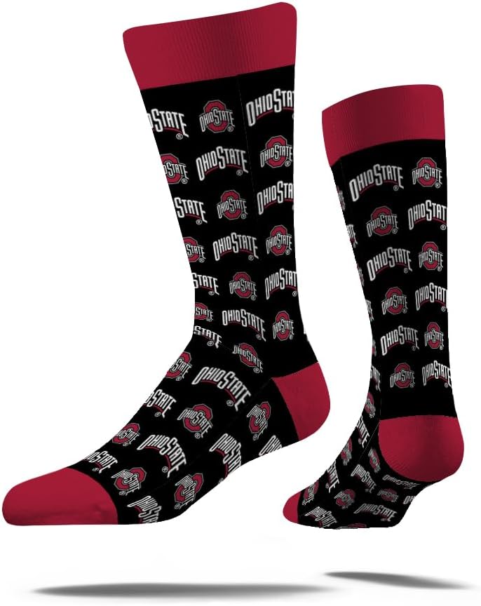 Strideline Store جوارب رسمية للرجال بشعار NCAA - ألوان الفريق - مقاس واحد يناسب معظم الأحجام - M/L (8-12) - Image 1